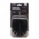 Profesionalus valymo šepetys Premium Drill Brush - ypač kietas, juodas, Original