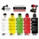 Profesionalus valymo šepetys Premium Drill Brush - ypač kietas, juodas, Original