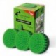 Kornely puhastushari akutrellile 3pcs. Medium 13cm, roheline