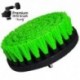 Profesionalus valymo šepetys Premium Drill Brush - vidutiniškai kietas, žalias, 13 cm