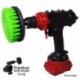 Profesionalus valymo šepetys Premium Drill Brush - vidutiniškai kietas, žalias, 13 cm