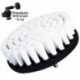 Profesionalus valymo šepetys Premium Drill Brush - ypač minkštas, baltas, 13 cm