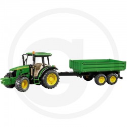 Bruder John Deere 5115M priekaba