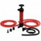 Oil, grease and fuel extraction syringe / pump