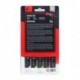 Profesionalus valymo šepetys Premium Drill Brush - kietas, raudonas, Original