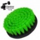 Profesionalus valymo šepetys Premium Drill Brush 5vnt. - vidutiniškai kietas, žalias, 13 cm